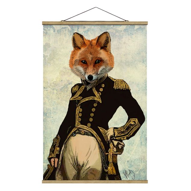 quadro animal Animal Portrait - Fox Admiral