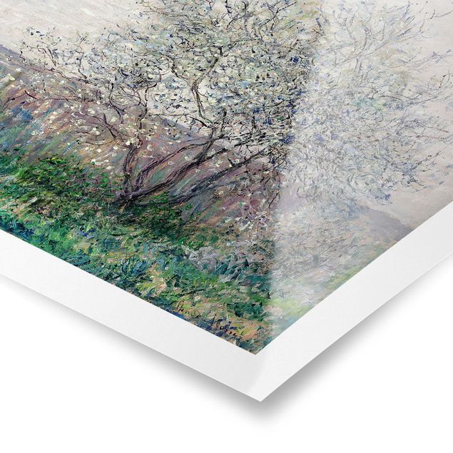 Posters quadros famosos Claude Monet - Spring in Vétheuil