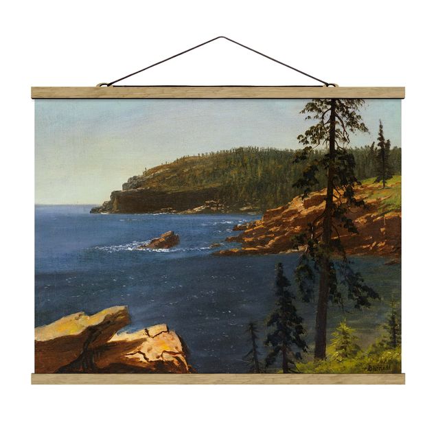 Quadros paisagens Albert Bierstadt - California Coast