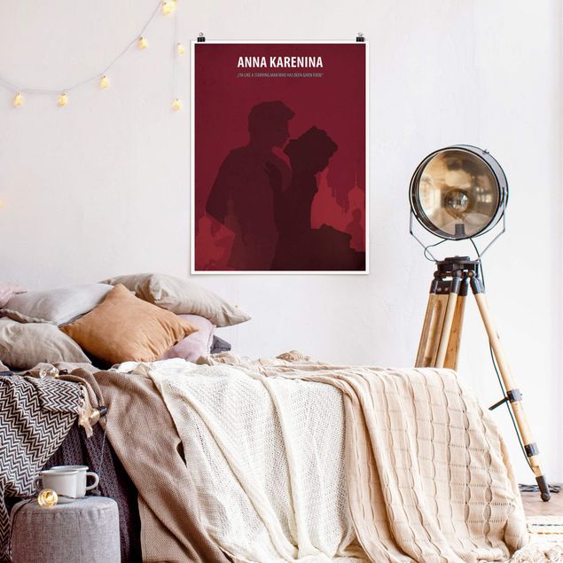 Posters quadros famosos Film Poster Anna Karenina