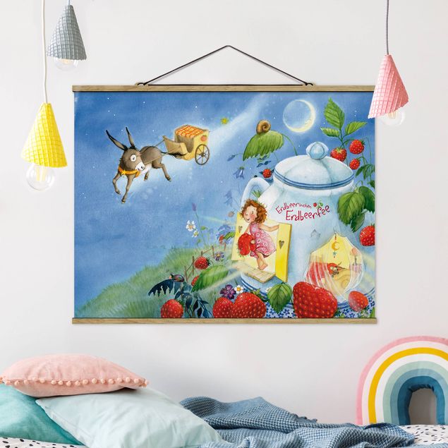 Decoração para quarto infantil Little Strawberry Strawberry Fairy - Donkey Casimir