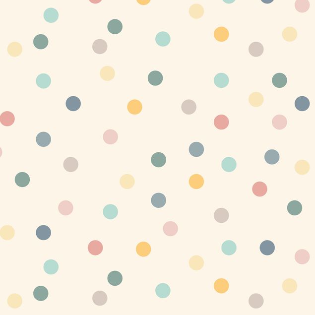 Películas autocolantes Confetti Dots Pattern