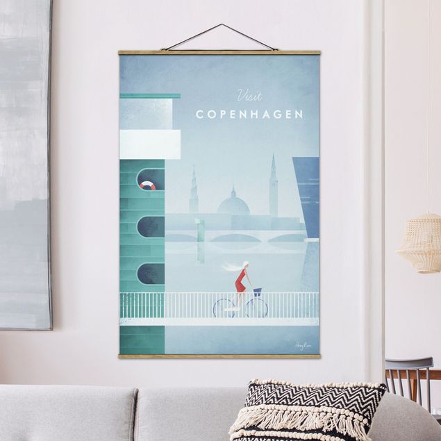 decoraçao cozinha Travel Poster - Copenhagen