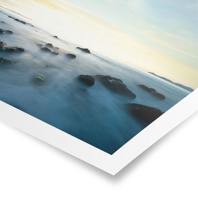 Posters praia Sunset Over The Ocean