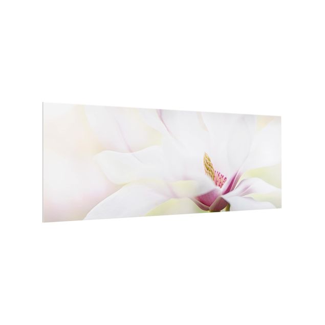 Painel antisalpicos Delicate Magnolia Blossom