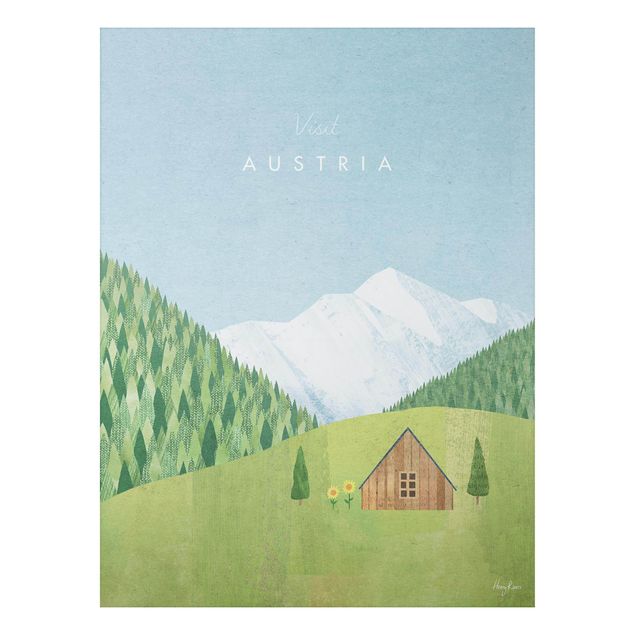 Quadros montanhas Tourism Campaign - Austria