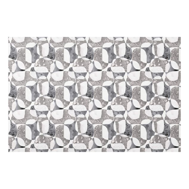 Painel anti-salpicos de cozinha Living Stones Pattern In Grey