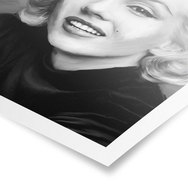 Quadros em cinza Marilyn In Private