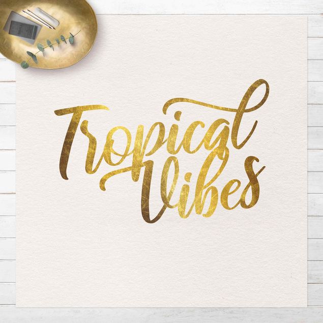 Tapetes exteriores Gold - Tropical Vibes