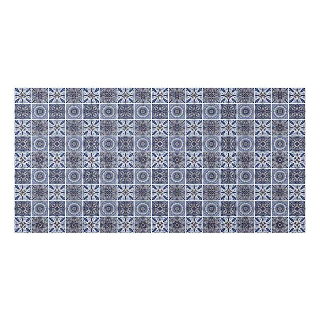 Quadros de Andrea Haase Oriental Mandala Pattern Mix With Blue And Gold