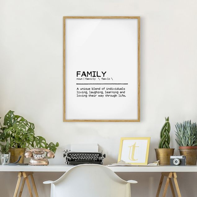 Quadros família Definition Family Unique