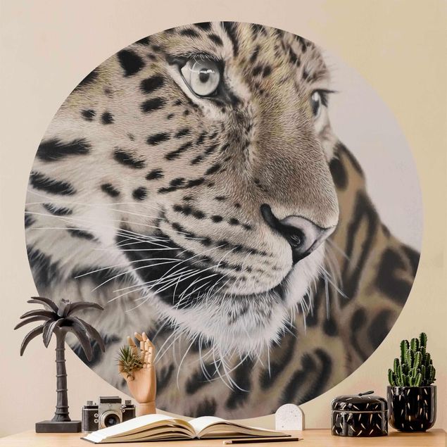 decoraçao para parede de cozinha The Leopard