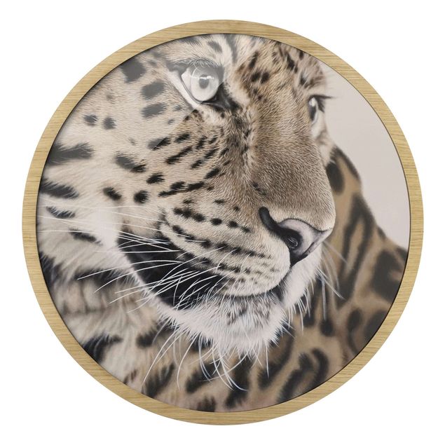 Quadros com moldura réplicas de quadros famosos The Leopard