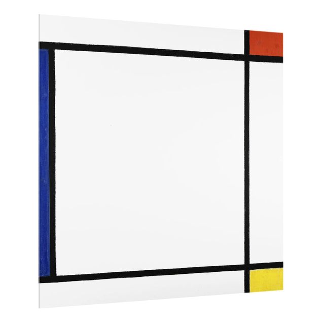 Quadros por movimento artístico Piet Mondrian - Composition III