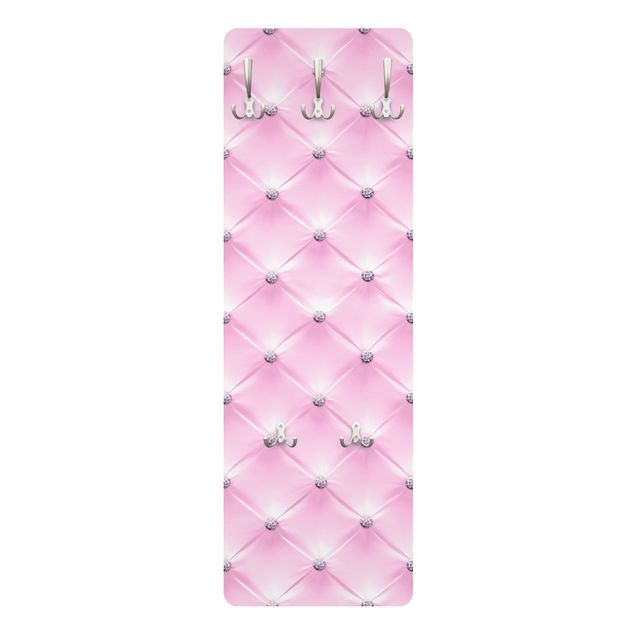 Cabides de parede Diamond Light Pink Luxury