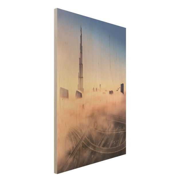 decoração quadros Heavenly Dubai Skyline