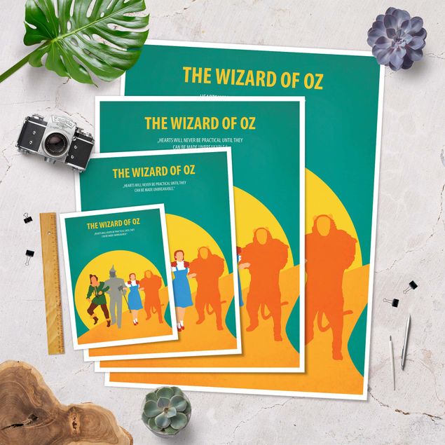 Quadros decorativos Film Poster The Wizard Of Oz