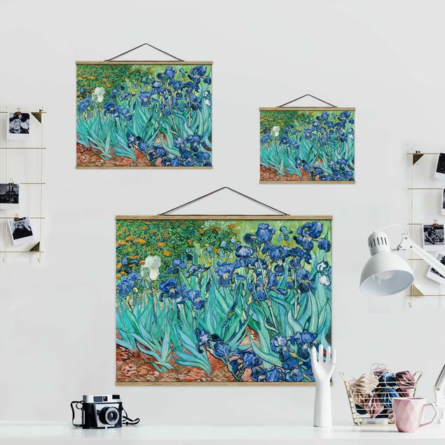 Quadros florais Vincent Van Gogh - Iris