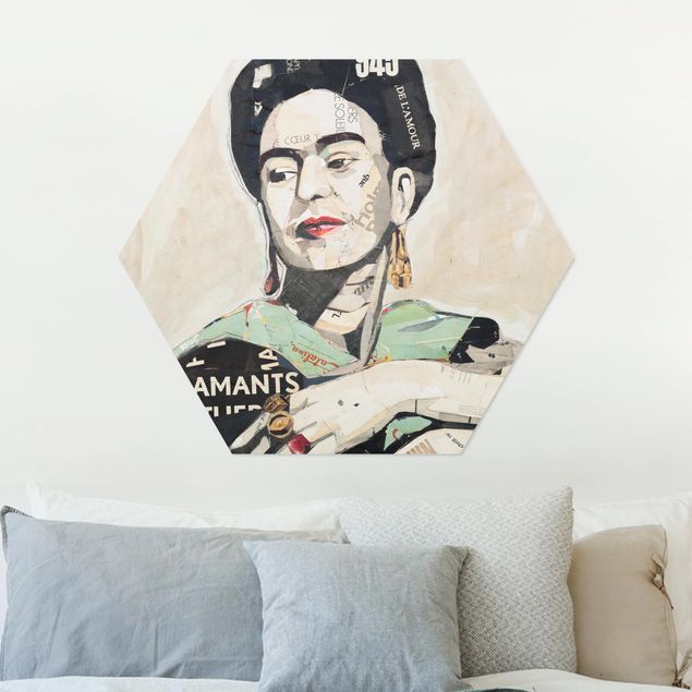 decoraçao cozinha Frida Kahlo - Collage No.4