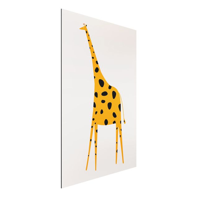 Decoração para quarto infantil Yellow Giraffe