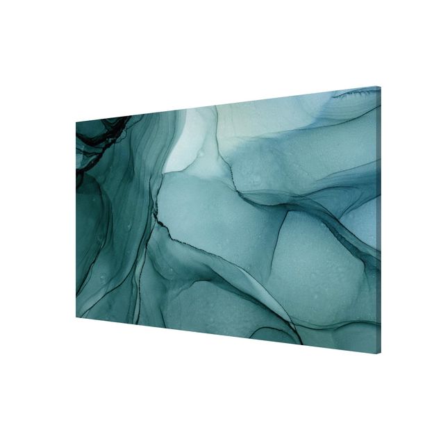 quadros abstratos modernos Mottled Blue Spruce