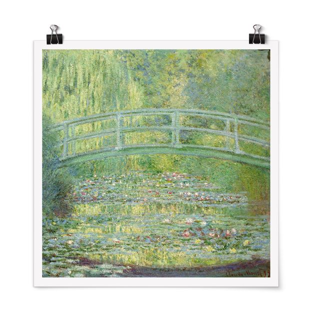 Quadros por movimento artístico Claude Monet - Japanese Bridge