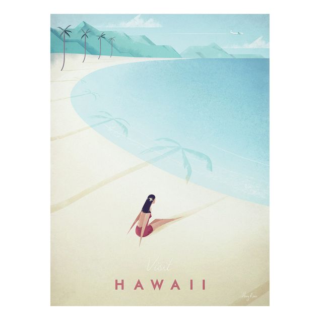 Quadros montanhas Travel Poster - Hawaii
