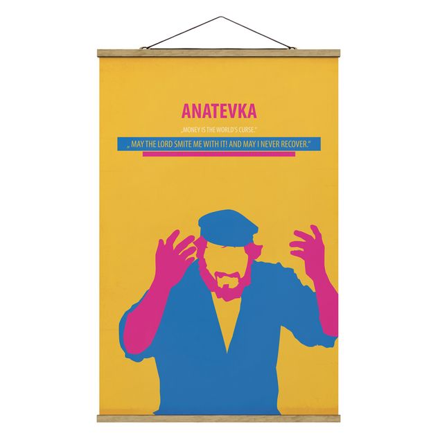 Quadros modernos Film Poster Anatevka