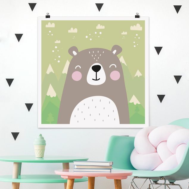 decoração quarto bebé Little bear