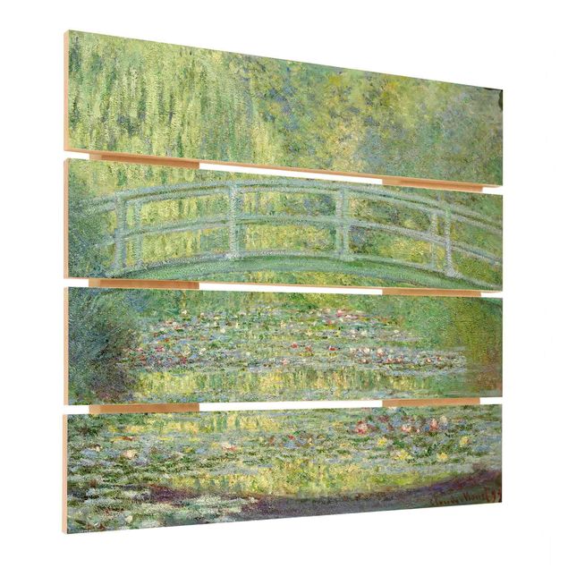 Quadros de Claude Monet Claude Monet - Japanese Bridge