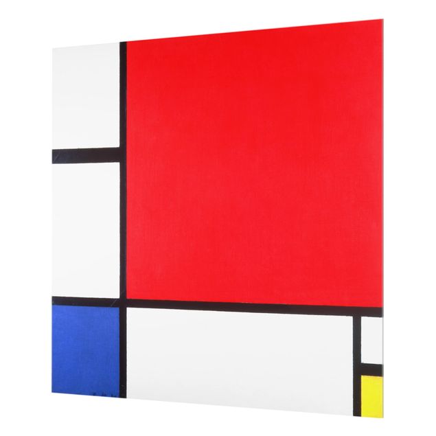 Quadros de Piet Mondrian Piet Mondrian - Composition Red Blue Yellow
