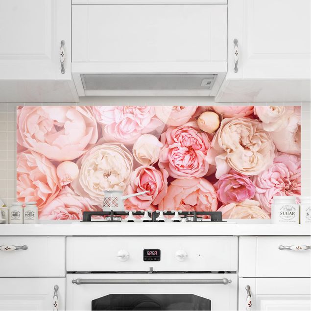 decoraçoes cozinha Roses Rose Coral Shabby