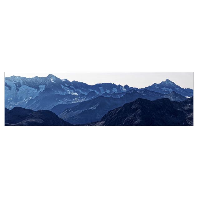 Backsplash de cozinha Panoramic View Of Blue Mountains