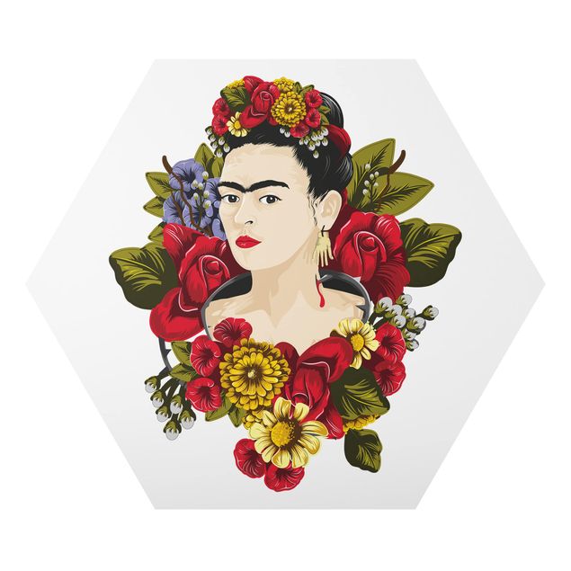 Quadros famosos Frida Kahlo - Roses