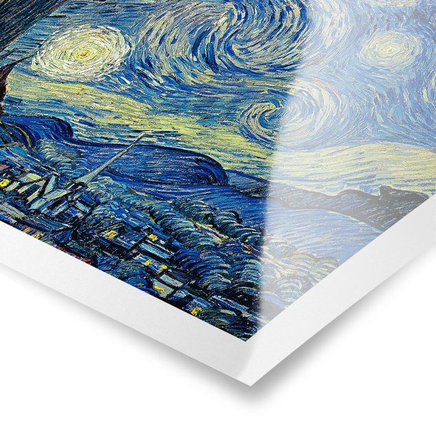 Posters quadros famosos Vincent Van Gogh - The Starry Night