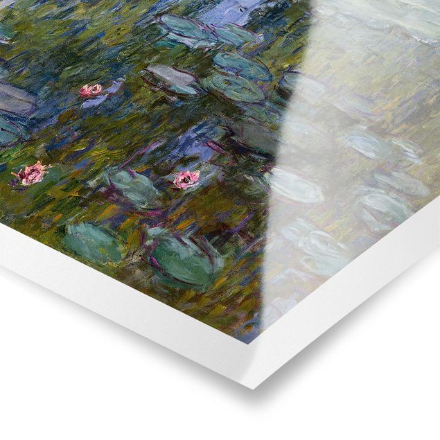 Posters flores Claude Monet - Water Lilies (Nympheas)