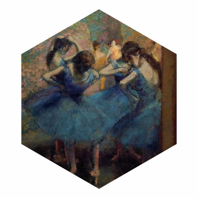 papéis de parede azul Edgar Degas - Blue Dancers