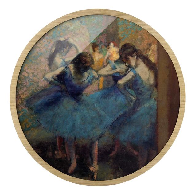 Quadros famosos Edgar Degas - Blue Dancers