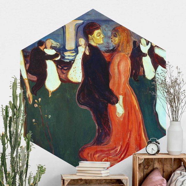 Quadros movimento artístico Expressionismo Edvard Munch - The Dance Of Life
