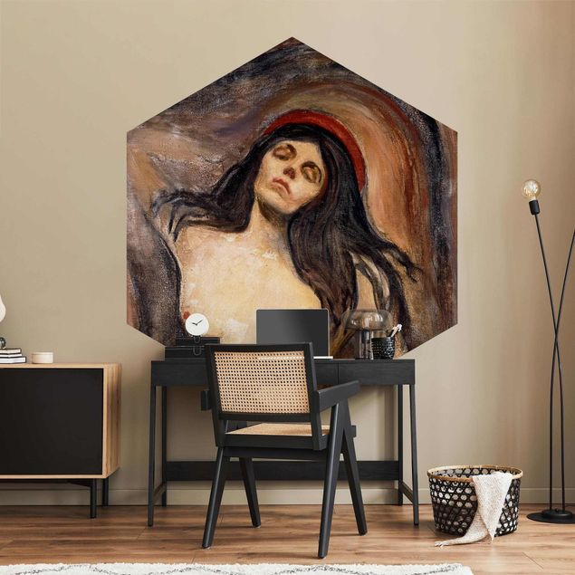 Quadros por movimento artístico Edvard Munch - Madonna