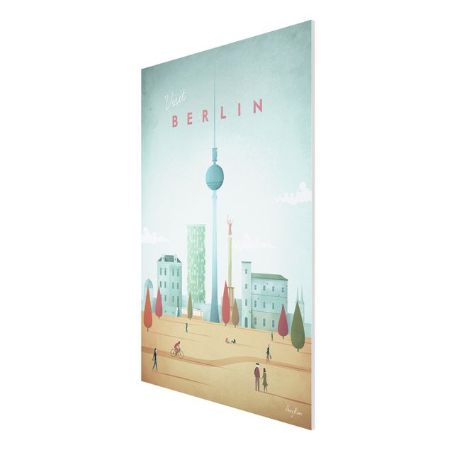 Quadros cidades Travel Poster - Berlin