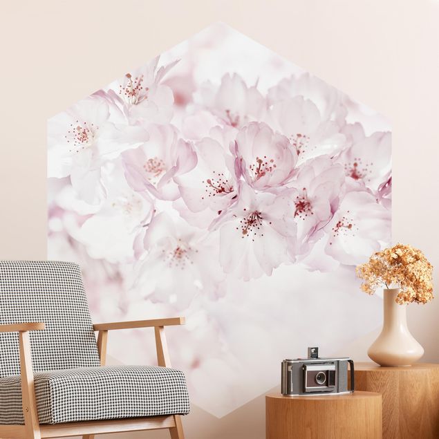 papel de parede moderno A Touch Of Cherry Blossoms