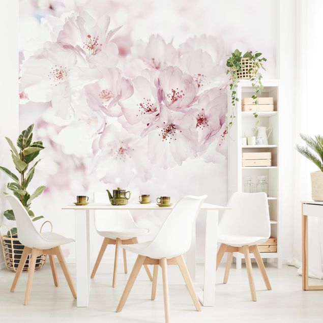 decoraçao para parede de cozinha A Touch Of Cherry Blossoms