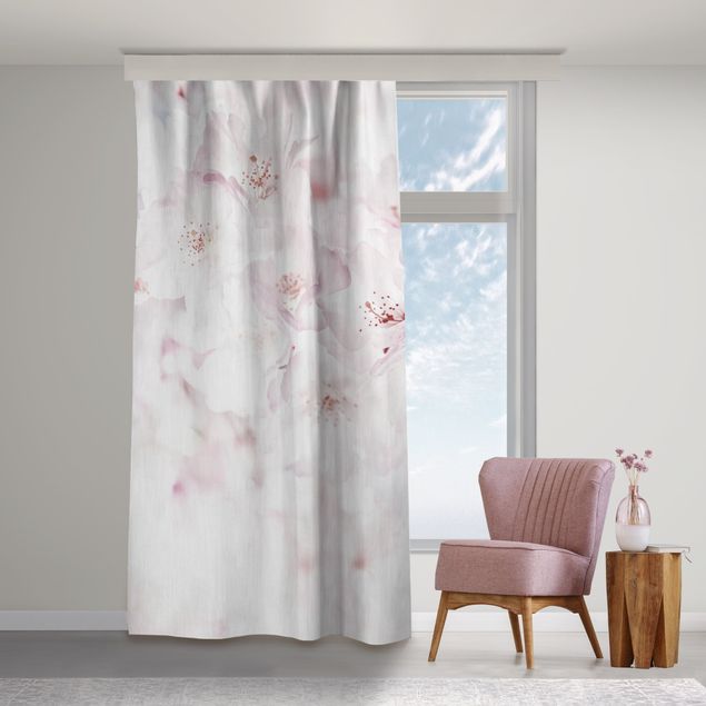 Cortinas modernas A Touch Of Cherry Blossoms