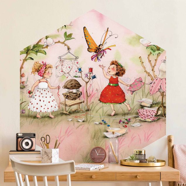 pel de parede borboletinhas The Strawberry Fairy - Tailor's Room