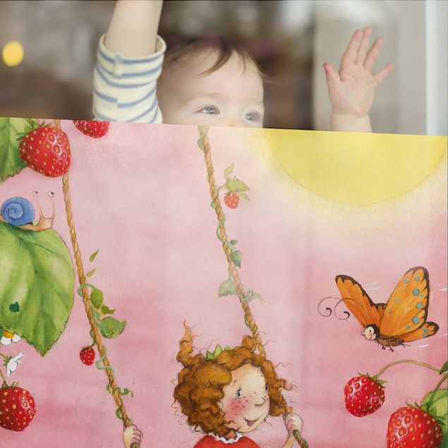 Péliculas para janelas The Strawberry Fairy - Tree Swing