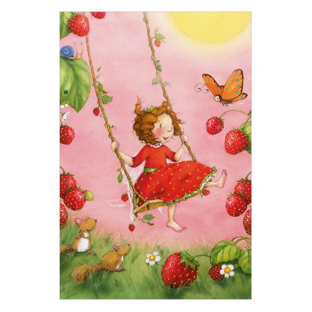 Péliculas para janelas The Strawberry Fairy - Tree Swing