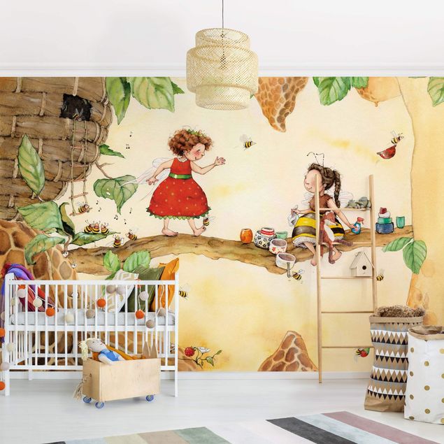 Decoração para quarto infantil Little Strawberry Strawberry Fairy - At the bee fairy's