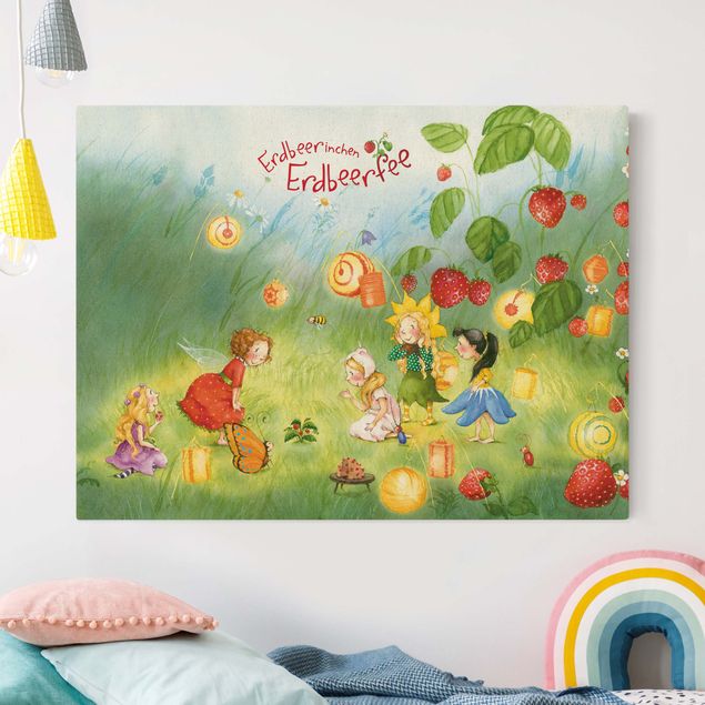 decoração para quartos infantis Little Strawberry Strawberry Fairy - Lanterns