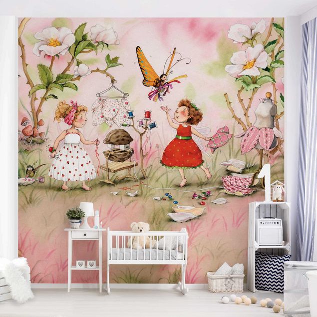 papel de parede moderno Little Strawberry Strawberry Fairy - Tailor Room